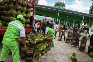 Operasi pasar LPG 3 kg di Palangka Raya