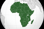 Ilustrasi Peta benua Afrika