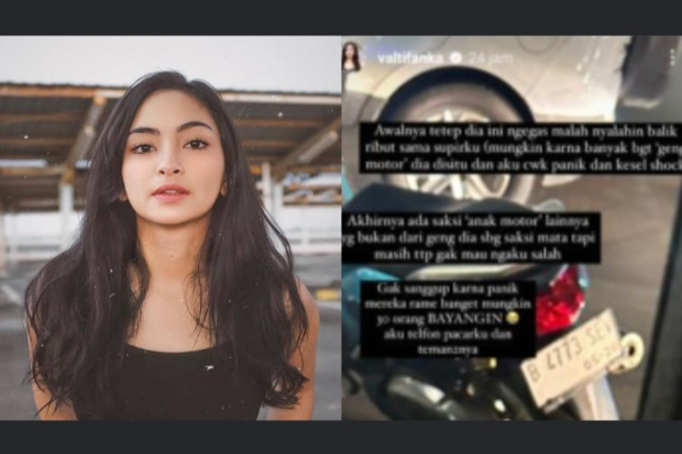 Valerie Tifanka Alami Kecelakaan