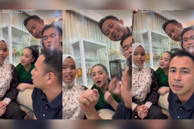 Raffi Ahmad dan Putri Ariani