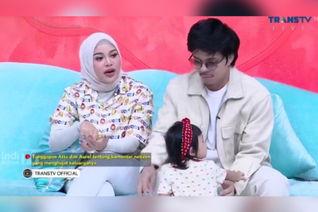 Atta Halilintar dan Aurel Hermansyah