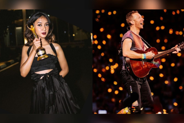 Rahmania Astrini dan Coldplay
