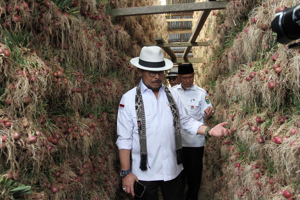 Menteri Pertanian Syahrul Yasin Limpo, beras, el nino