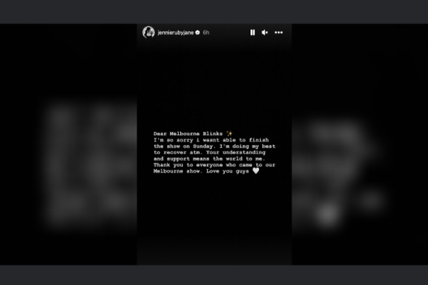 Permintaan Maaf Jennie Blackpink