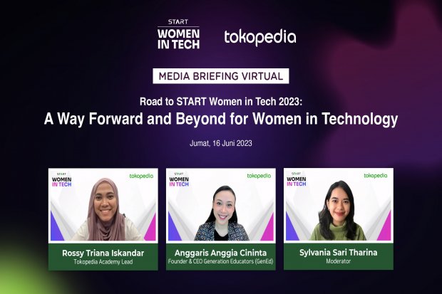 Program Tokopedia Academy ‘START Women in Tech’ ditujukan memberdayakan dan meningkatkan partisipasi perempuan di industri teknologi. 