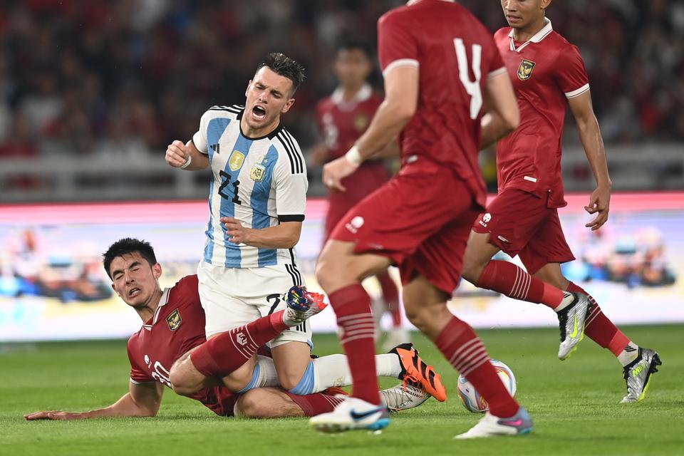 Peringkat FIFA Indonesia Turun ke Posisi 150 Usai Kalah dari Argentina