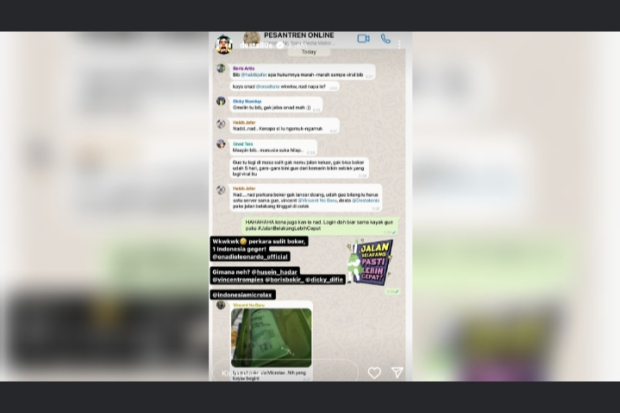 Pernyataan Onadio Leonardo