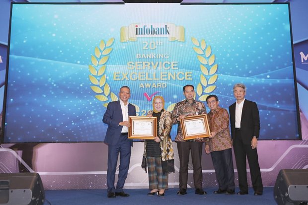 Penghargaan diberikan atas pelayanan prima bank bjb kepada para nasabah sepanjang 2022.