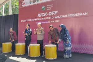 Kick off ekosistem keuangan inklusif di Sumatera Barat