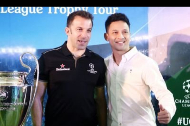 Lucky Perdana dan Del Piero