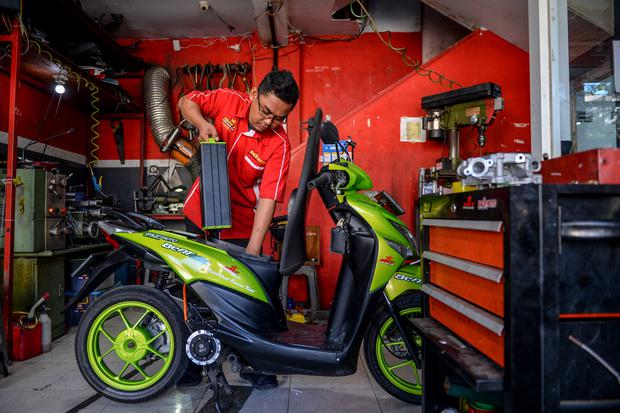 konversi motor listrik, subsidi motor listrik, kementerian esdm