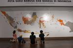 Wisata liburan sekolah di Museum Nasional