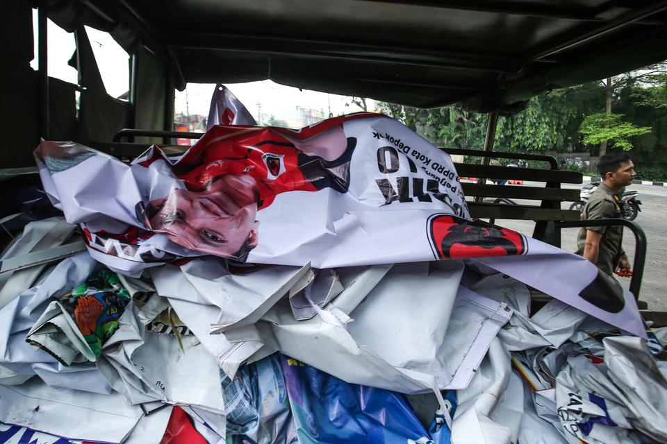 Koalisi Masyarakat Sipil Minta Dugaan Pemasangan Baliho Gibran oleh Polisi Diusut