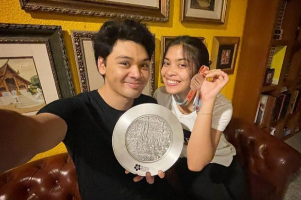 Mikha Angelo dan Gregoria Mariska