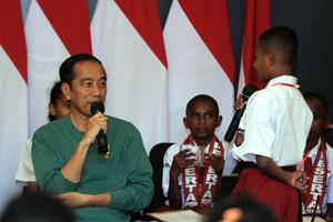 Presiden pantau Program Papua Pandai Berhitung