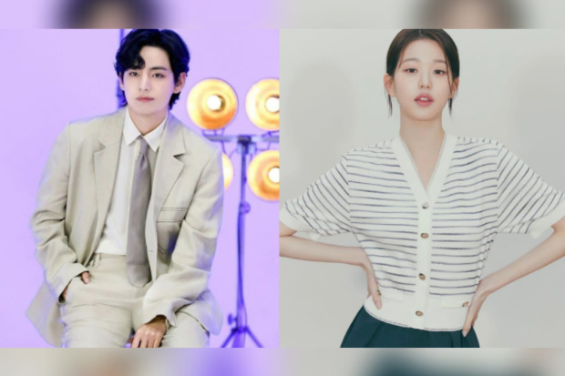 V BTS dan Jang Wonyoung IVE