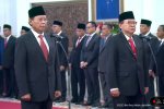 Pelantikan Djan Faridz dan Gandi Sulistiyanto sebagai Anggota Wantimpres di Istana Negara, Jakarta, Senin (17/7). Foto: Youtube/Sekretariat Presiden.