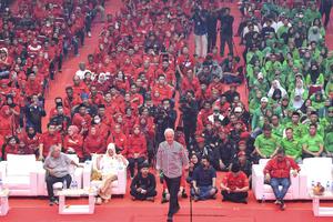 Ganjar Pranowo hadiri konsolidasi lintas parpol pendukung
