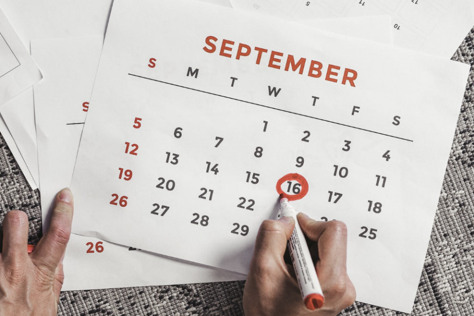 Daftar Hari Penting di bulan Agustus dan September 2023