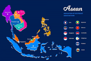 Ilustrasi negara ASEAN