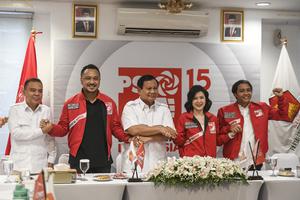 Prabowo Subianto kunjungi DPP PSI