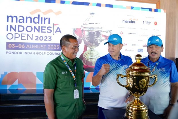Dorong Prestasi Atlet, Turnamen Golf Mandiri Indonesia Open 2023 Resmi Digelar