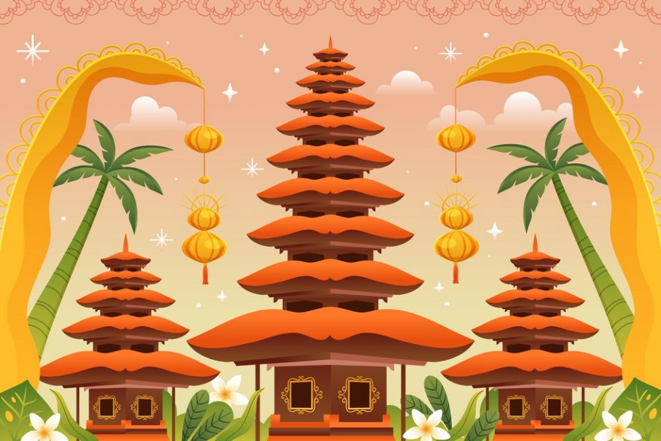 Ucapan Galungan Bahasa Indonesia dan Bali