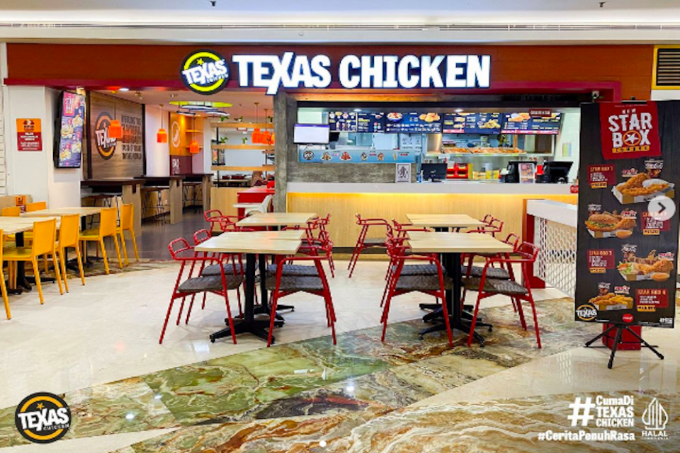 Ilustrasi Texas Chicken 