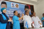 Sekretaris Jenderal partai Gelora Indonesia bertemu dengan Sekjen Partai Gerindra