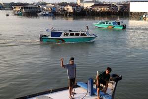 Transportasi kapal penyebrangan di Kalimantan Utara