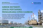 Green Refinery, Upaya Pertamina Mengurangi Emisi Karbon