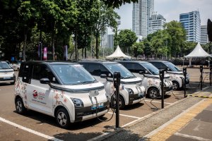 Deretan Mobil Listrik di KTT ASEAN 2023