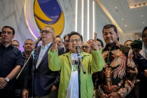 Muhaimin Iskandar Kunjungi Markas Partai Nasdem