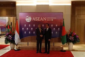 Pertemuan Bilateral Presiden Jokowi dengan Presiden Bangladesh Mohammed Shahabuddin di KTT ASEAN 2023