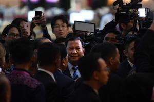 Prabowo kunjungi media center KTT ASEAN