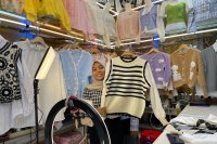 live streaming di Pasar Tanah Abang