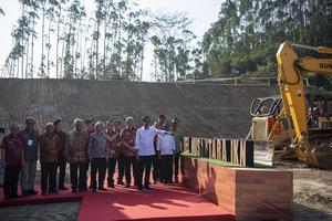 Peletakan batu pertama Hotel Nusantara IKN