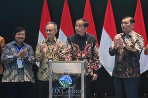 Peresmian bursa karbon Indonesia