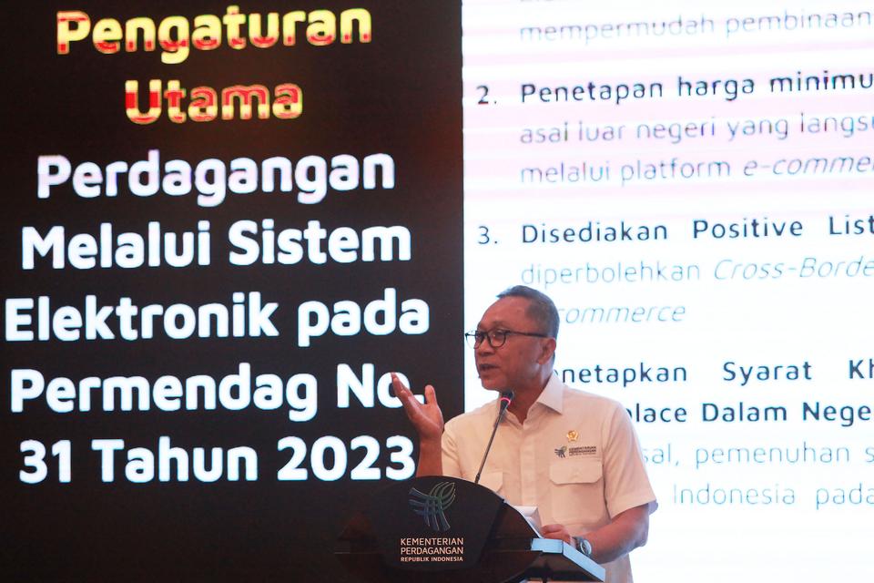 mendag, zulkifli hasan, permendag nomor 8 tahun 2024