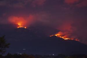 Kebakaran hutan Gunung Lawu