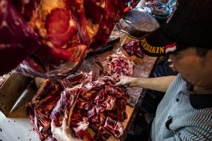 Harga daging sapi DKI Jakarta tertinggi