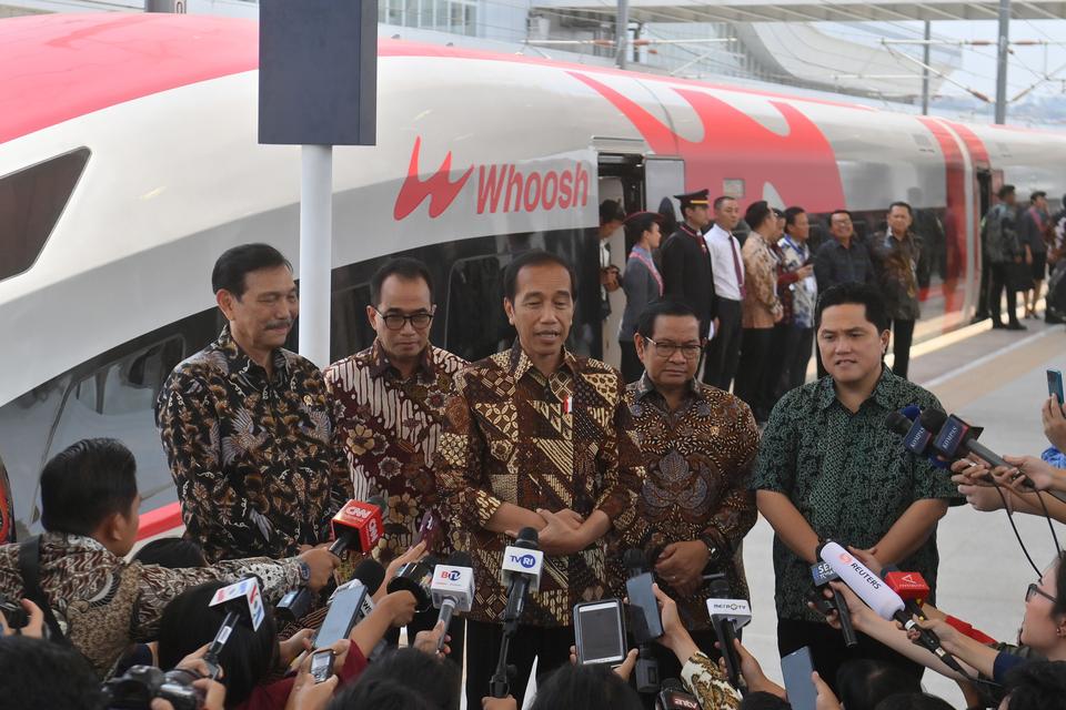 jokowi, kereta cepat, whoosh