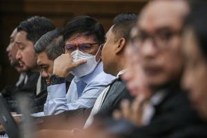Sidang lanjutan kasus korupsi BTS 4G BAKTI Kominfo