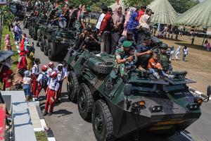 Peringatan HUT TNI di Kodam IV/Diponegoro