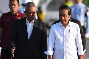 Presiden Jokowi tiba di Bali