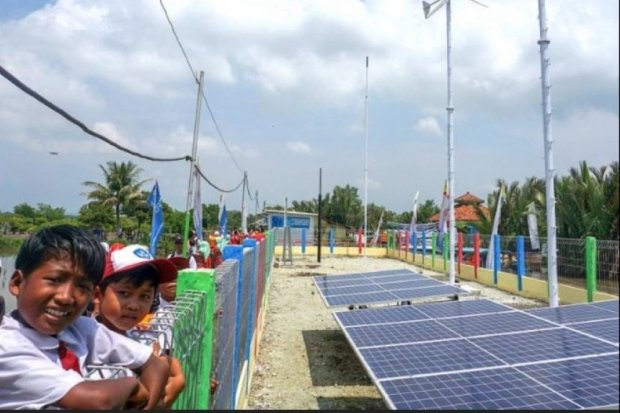 Salah satu Desa Energi Berdikari binaan Pertamina di Indonesia.