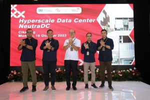 Wamen BUMN kunjungi Hyperscale Data Center Telkom