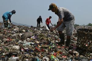 Volume produksi sampah di Kota Sukabumi