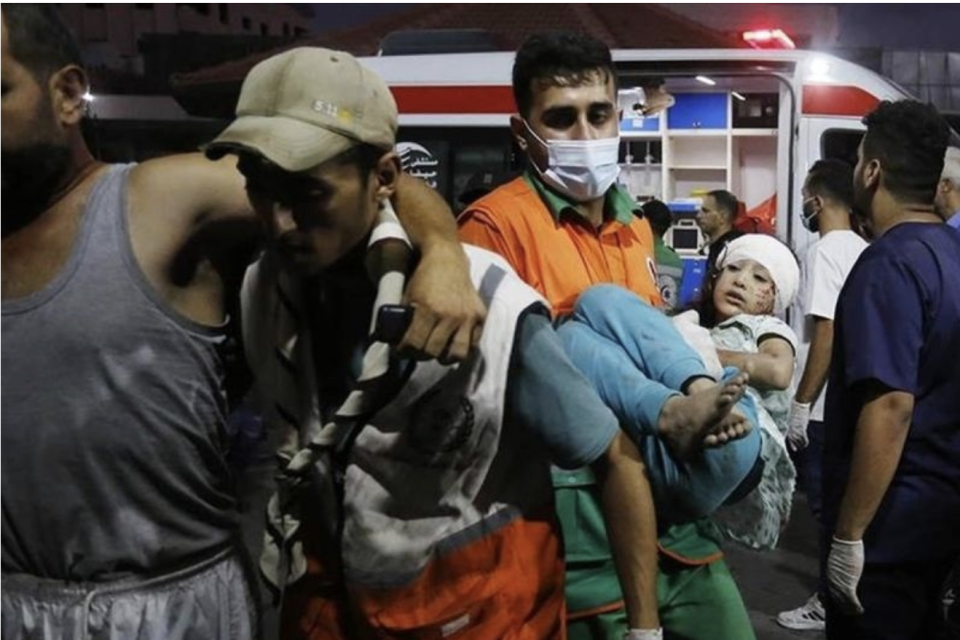 rumah sakit, gaza, serangan di rumah sakit di gaza, israel, palestina