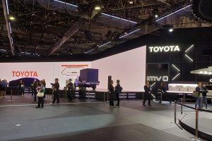 Toyota di ajang Japan Mobility Show, Rabu (25/10/2023)